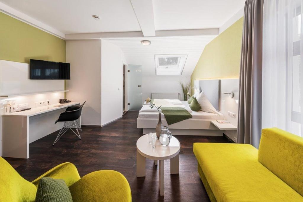 Hotel Donaublick Scheer Bagian luar foto